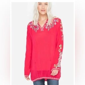 Johnny Was Vanessa Embroidered Blouse
